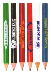 Round golf pencils